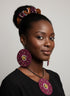 Mandala Majesty Accessory Set - Ankara Earring and Necklace Set