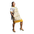 Marisela Women Abstract Ankara Shift Dress – Elegant African Everyday Wear