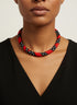 Nala Essence Single Strand Ankara Necklace