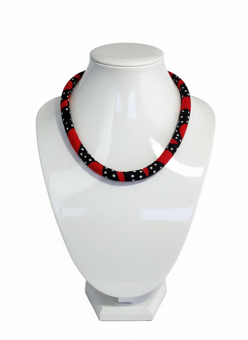 Nala Essence Single Strand Ankara Necklace