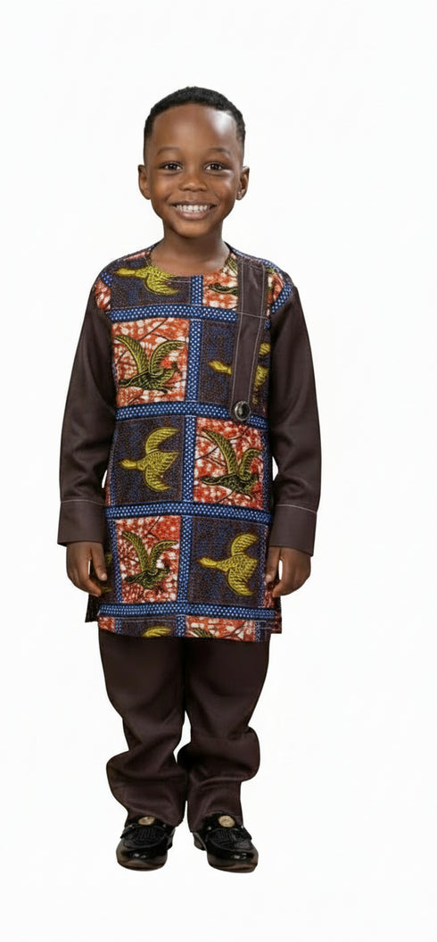 Nkem Senator Wear Two pieces Set - Boys Edition