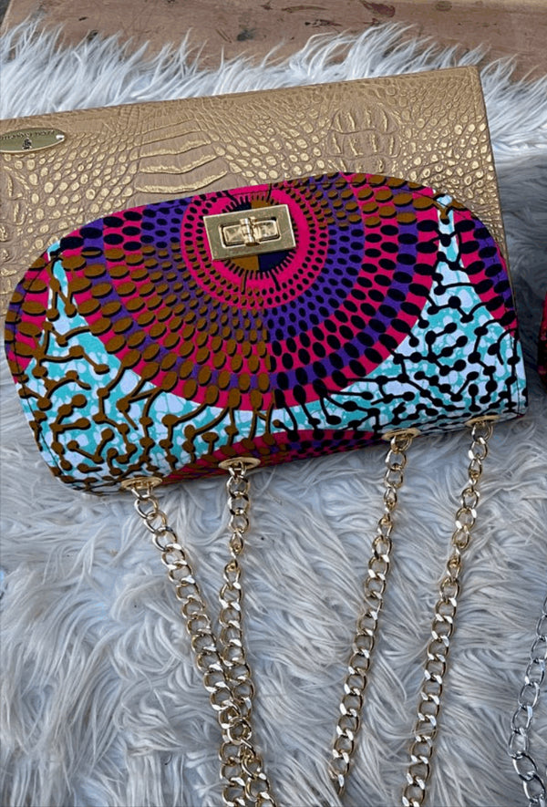 Nubian Radiance Clutch Handbag
