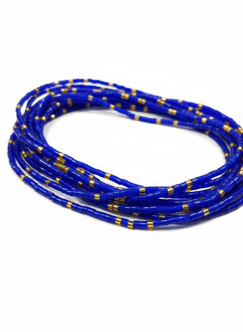 Odehyie Blue Class Waist Beads - Ahyenie