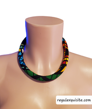 Load image into Gallery viewer, Nala Essence Single Strand Ankara Necklace
