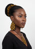 Regal Flame Drop Accessory Set - Ankara Earring and Necklace Set