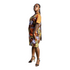 Revairé Women Patchwork Ankara Panel Shift Dress with Side Pockets – Bold African Casual Chic