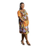 Revairé Women Patchwork Ankara Panel Shift Dress with Side Pockets – Bold African Casual Chic
