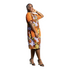 Revairé Women Patchwork Ankara Panel Shift Dress with Side Pockets – Bold African Casual Chic