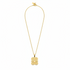 STRENGTH DWENNIMMEN minimalistic Adinkra stainless steel necklace Only