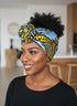Safiya's Top Knot Swirl Half Turban