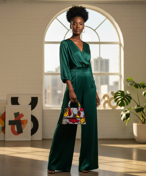 Sankofa Ananse Elegance Clutch / Handbag for Women