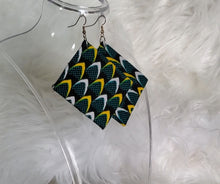 Load image into Gallery viewer, Urban Geometry Ankara Earrings
