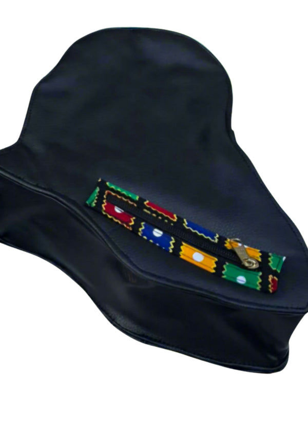 The Alkebulan (Africa) Map Handbag with chain handle