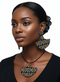 Tribal Geo-Fusion Accessory Set - Ankara Earring and Necklace Set