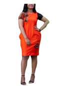 Vicky African Print / Ankara Shift Dress