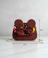 Vivid Wax Print Mickey Bow Tote