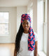 ADEPA Tie-On Ankara Headwrap / Headpiece Scarf – One-Yard Duku (African Print Headwrap)