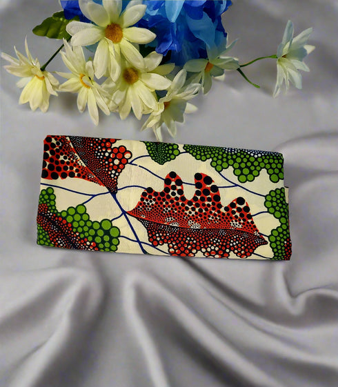Adepa tie-on Ankara Headwrap/ Headpiece scarf - one-yard duku