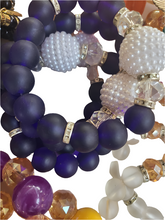 Load image into Gallery viewer, Anika Midnight Pearl Accent Bracelet
