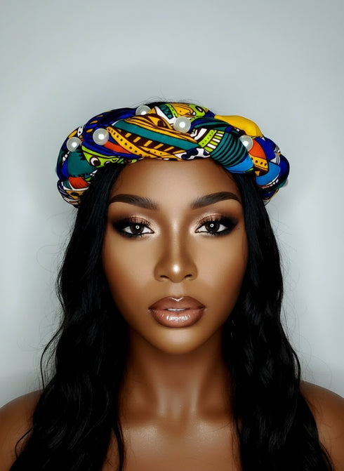 Aisha's Pearls Braided Majesty Headband