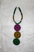 Load image into Gallery viewer, African Trio Circlet Necklace
