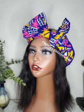 Load image into Gallery viewer, Laila&#39;s Top Bow Turban
