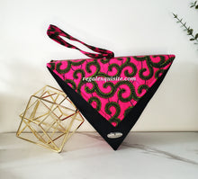 Load image into Gallery viewer, Kuba Triangle Wristlet bag
