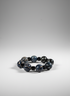 JALIA Luxurious Midnight Marble Handmade Beaded Hand Bracelet