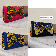 Load image into Gallery viewer, Ankara Accent Evening Clutch
