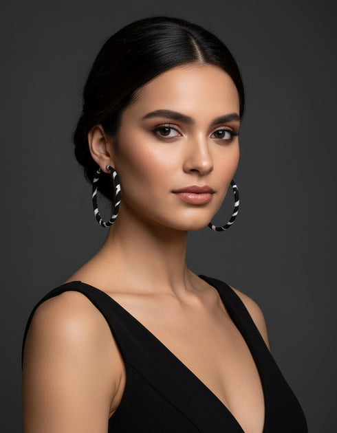 Tribal Hoop Harmony Earrings