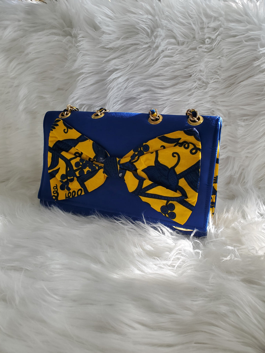 Ankara Accent Evening Clutch