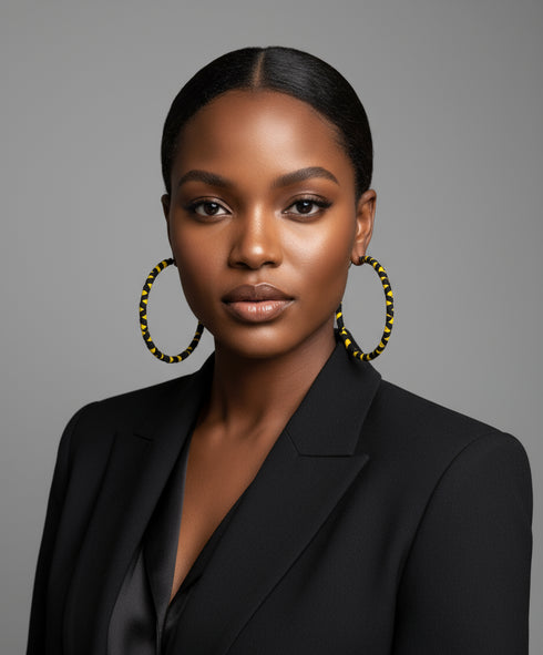 Tribal Hoop Harmony Earrings