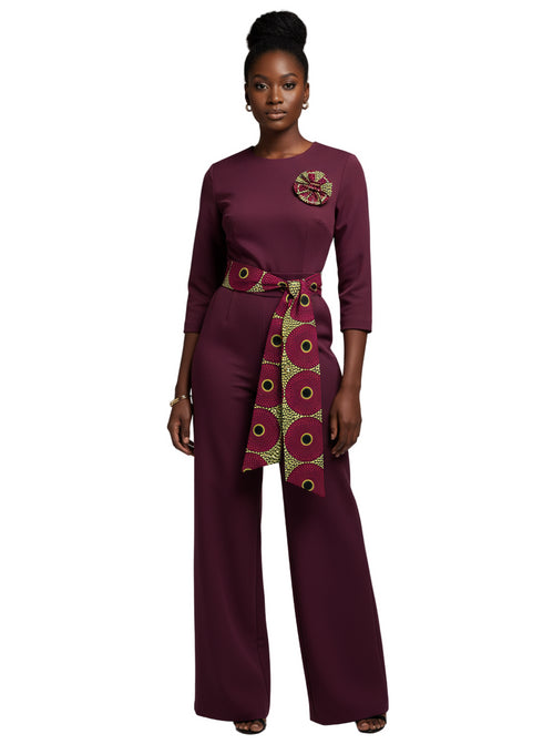 Vivid Visionary African Print Belt