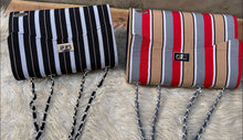 Load image into Gallery viewer, Sahel Stripe Soirée Purse Handbag
