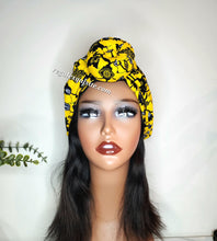 Load image into Gallery viewer, Aziza&#39;s Midnight Knot Turban
