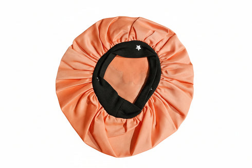 NAANA BLACKWATER African KIDS Handmade KIDS Silk Bonnet With NAANA Band Design