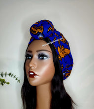 Load image into Gallery viewer, Aziza&#39;s Midnight Knot Turban
