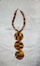 Load image into Gallery viewer, African Trio Circlet Necklace
