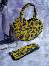 Load image into Gallery viewer, Batik Bliss Heart-Shaped Tote
