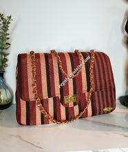 Load image into Gallery viewer, Heritage Weave Messenger Clutch Handbag
