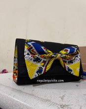 Load image into Gallery viewer, Ankara Accent Evening Clutch
