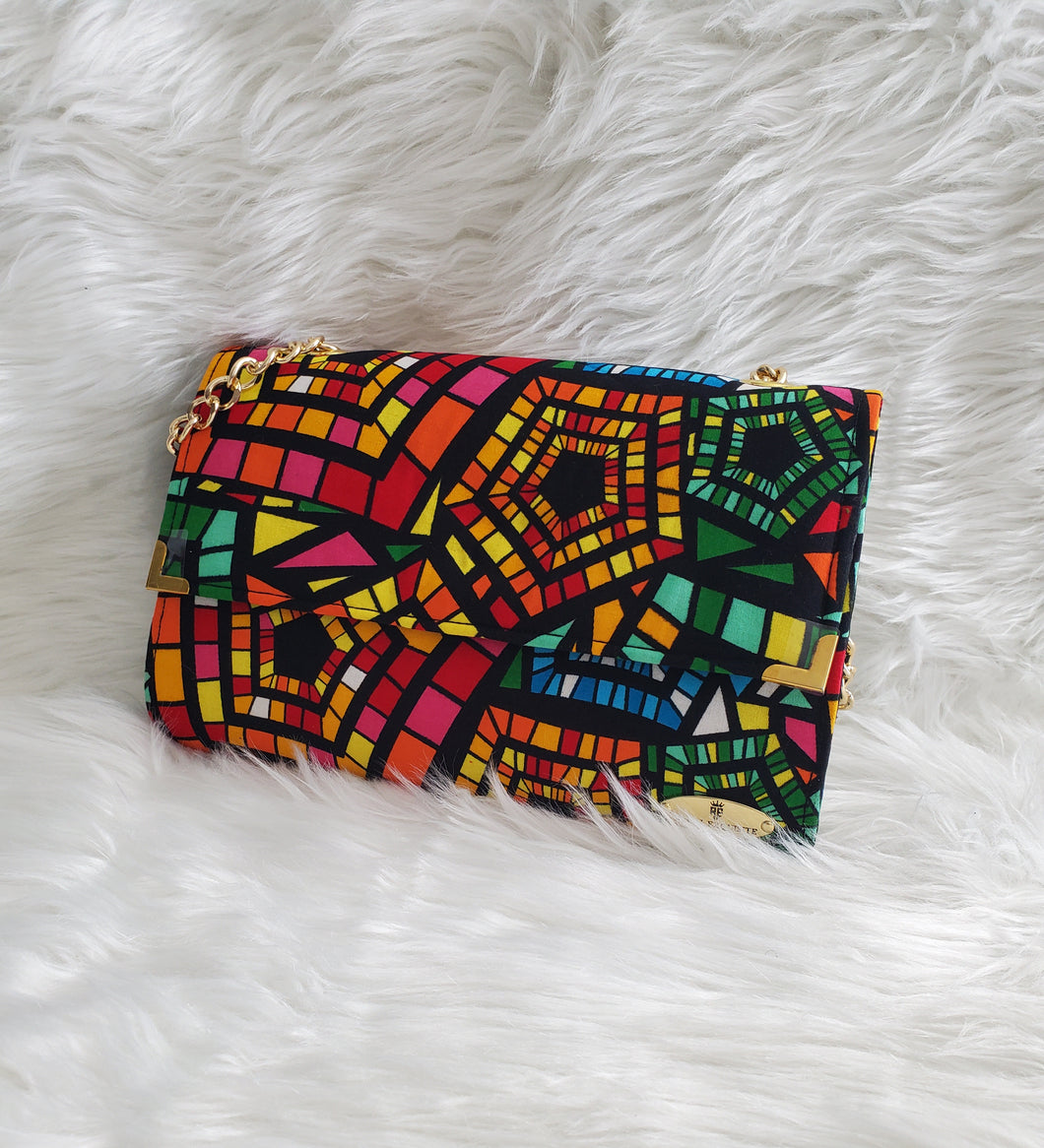 Gee Mosaic Clutch Bag