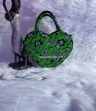 Load image into Gallery viewer, Batik Bliss Heart-Shaped Tote
