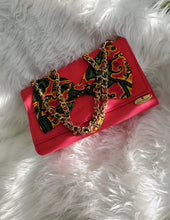 Load image into Gallery viewer, Ankara Accent Evening Clutch
