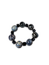 JALIA Luxurious Midnight Marble Handmade Beaded Hand Bracelet