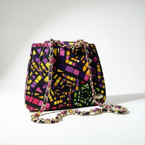 Jamila Envelope Chain Handle Clutch / Handbag for Women