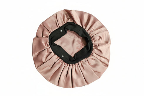 BLESSED BLACKWATER African KIDS Handmade KIDS Silk Bonnet With BLESSED Band Design