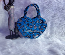 Load image into Gallery viewer, Batik Bliss Heart-Shaped Tote
