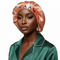 NAWOTWE YAA Days of the Week African Names Satin Bonnet Hair Accessory with Adjustable Tie Back - Thursday