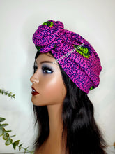 Load image into Gallery viewer, Amara&#39;s Crown Swirl Knot Turban
